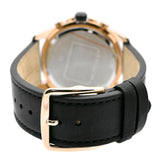 Coach Kent Chronograph Rose Gold Dial Black Leather Strap Watch for Men - 14602559 Buy Now By Coach
