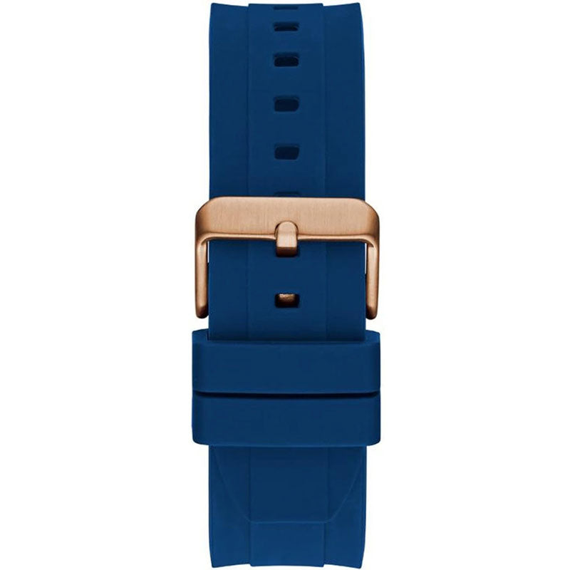 Guess Empire Analog Quartz Lime Green Dial Blue Silicon Strap Watch for Men - GW0583G3 Buy Now By Guess