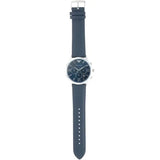 Emporio Armani Giovanni T Bar Chronograph Quartz Blue Dial Blue Leather Strap Watch For Men - AR11226 Buy Now By Emporio Armani