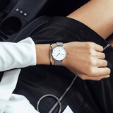 Daniel Wellington Petite Sterling Quartz White Dial Silver Mesh Bracelet Watch For Men - DW00100306 Buy Now By Daniel Wellington