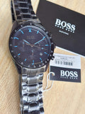 Hugo Boss Trophy Black Dial Black Steel Strap Watch for Men - 1513675 Buy Now By Hugo Boss