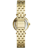 Michael Kors Darci Quartz Mother of Pearl Red Dial Gold Steel Strap Watch For Women - MK3583 Buy Now By Michael Kors