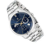 Maserati Ricordo Chronograph Blue Dial Silver Steel Strap Watch For Men - R8873633001 Buy Now By Maserati