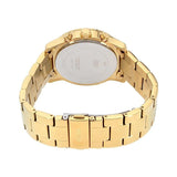 Guess Confetti Diamonds Silver Dial Gold Steel Strap Watch for Women - W0774L5 Buy Now By Guess