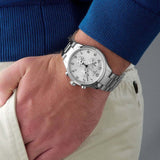 Tissot Chrono XL Classic Silver Dial Silver Steel Strap Watch For Men - T116.617.11.037.00 Buy Now By Tissot