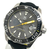 Tag Heuer Aquaracer Jeremy Lin Special Edition Grey Dial Black Nylon Strap Watch for Men - WAY211F.FC6362 Buy Now By Tag Heuer
