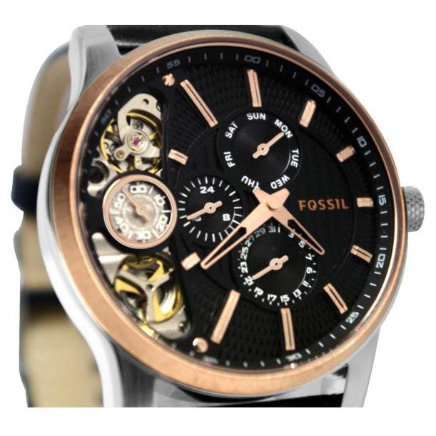 Fossil Twist Multi-Function Chronograph Black Dial Black Leather Strap Watch for Men - ME1099 Buy Now By Fossil