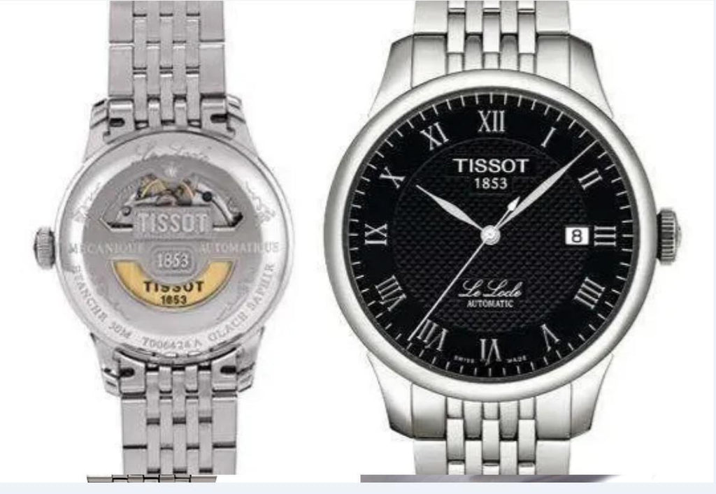 Tissot T Classic Le Locle Powermatic 80 Black Dial Silver Steel Strap Watch For Women - T41.1.483.53 Buy Now By Tissot