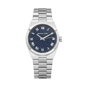 Michael Kors Channing Midnight Blue Dial Silver Steel Strap Watch for Women - MK6113 Buy Now By Michael Kors