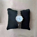 Emporio Armani Gianni Blue Dial Silver Steel Strap Watch For Women - AR1961 Buy Now By Emporio Armani