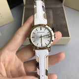 Burberry The City White Dial White Leather Strap Watch for Women - BU9015 Buy Now By Burberry