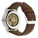 Emporio Armani Luigi Meccanico Brown Dial Brown Leather Strap Watch For Men - AR1982 Buy Now By Emporio Armani