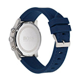 Hugo Boss Professional Chronograph Blue Dial Blue Silicone Strap Watch for Men - 1513526 Buy Now By Hugo Boss