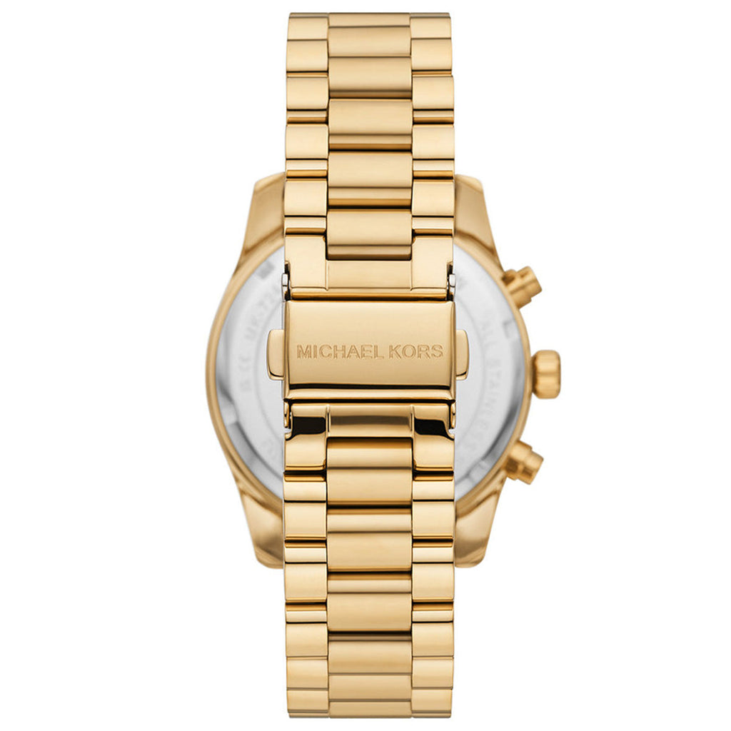 Michael Kors Lexington Mother of Pearl White Dial Gold Steel Strap Watch For Women - MK7241 Buy Now By Michael Kors