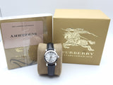 Burberry The City White Dial Black Leather Strap Watch for Women - BU9206 Buy Now By Burberry