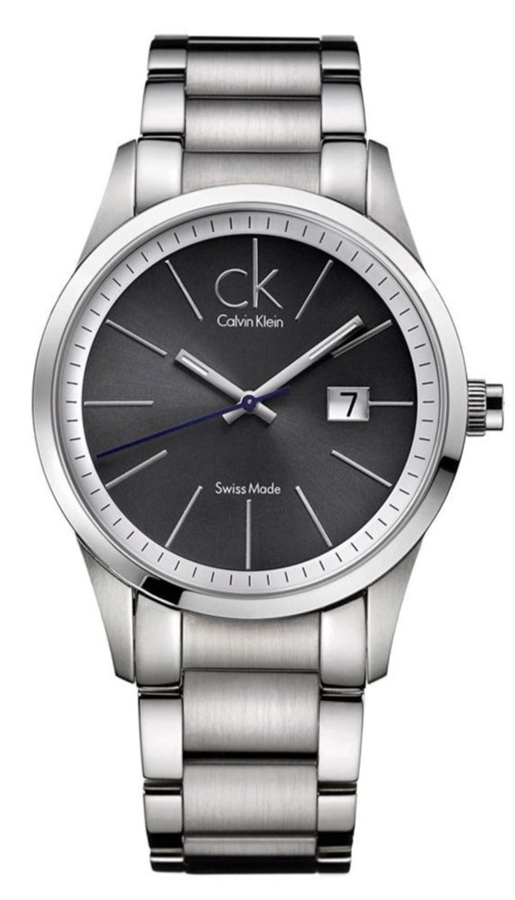 Calvin Klein Bold Black Dial Silver Steel Strap Watch for Men - K2246107 Buy Now By Calvin Klein