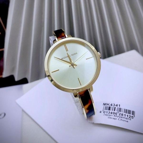 Michael Kors Jaryn Quartz Gold Dial Two Tone Steel Strap Watch for Women - MK4341 Buy Now By Michael Kors