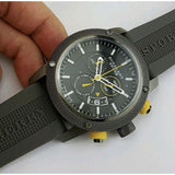 Burberry Sport Endurance Chronograph Grey Dial Grey Rubber Strap Watch for Men - BU7713 Buy Now By Burberry