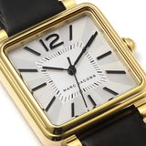 Marc Jacobs Vic Silver Dial Black Leather Strap Watch for Women - MJ1437 Buy Now By Marc Jacobs