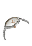 Calvin Klein Graphic Silver Dial Silver Steel Strap Watch for Women - K7E23B46 Buy Now By Calvin Klein