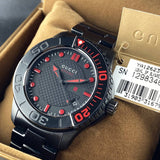 Gucci G Timeless Sport Black Dial Black Steel Strap Watch For Men - YA126230 Buy Now By Gucci