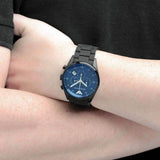 Emporio Armani Sportivo Chronograph Blue Dial Black Strap Watch For Men - AR5921 Buy Now By Emporio Armani