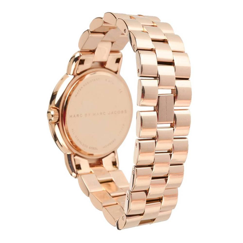 Marc Jacobs Marci Rose Gold Dial Rose Gold Steel Strap Watch for Women - MBM3099 Buy Now By Marc Jacobs