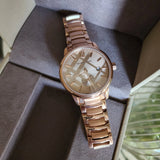 Burberry The Classic Rose Gold Dial Rose Gold Steel Strap Watch for Men - BU10013 Buy Now By Burberry