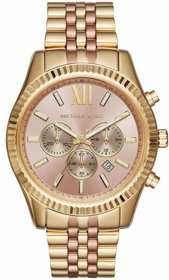 Michael Kors Lexington Gold Dial Gold Steel Strap Watch for Women - MK6473 Buy Now By Michael Kors