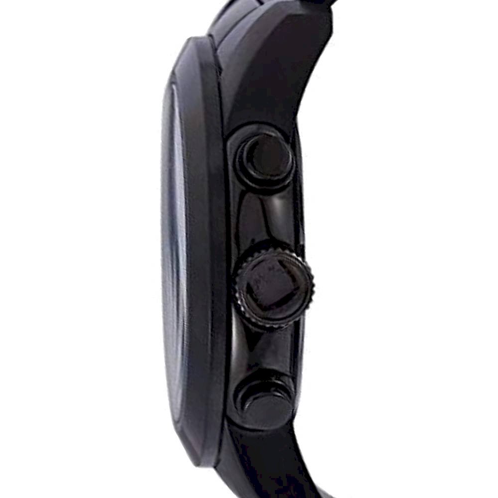 Marc Jacobs Larry Chronograph Black Dial Black Steel Strap Watch for Men - MBM8606 Buy Now By Marc Jacobs