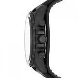 Fossil Nate Chronograph Black Dial Black Leather Strap Watch for Men - JR1510 Buy Now By Fossil