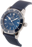 Breitling Superocean Heritage B20 Automatic 42 Blue Dial Blue Mesh Bracelet Watch for Men - AB2010161C1S1 Buy Now By Breitling