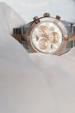 Tissot PR 100 Sport Chic Chronograph Mother of Pearl Dial Two Tone Steel Strap Watch for Women - T101.917.22.151.00 Buy Now By Tissot