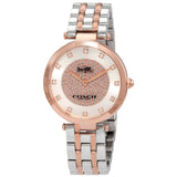 Coach Park Silver Dial Two Tone Steel Strap Watch for Women - 14503644 Buy Now By Coach