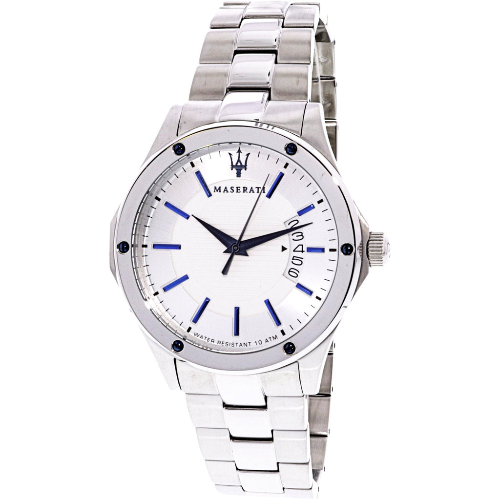 Maserati Circuito Silver Dial Silver Steel Strap Watch For Men - R8853127001 Buy Now By Maserati