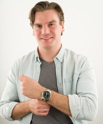 Michael Kors Lexington Quartz Green Dial Two Tone Steel Strap Watch For Men - MK9063 Buy Now By Michael Kors