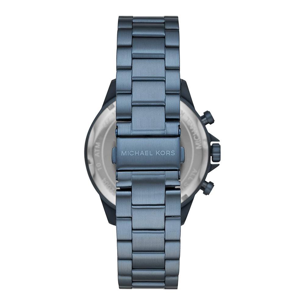 Michael Kors Lexington Chronograph Blue Dial Blue Steel Strap Watch for Men - MK8480 Buy Now By Michael Kors