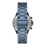 Michael Kors Lexington Chronograph Blue Dial Blue Steel Strap Watch for Men - MK8480 Buy Now By Michael Kors