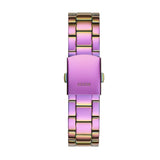 Guess Confetti Chronograph Crystals Multicolor Dial Purple Steel Strap Watch For Women - GW0483L5 Buy Now By Guess