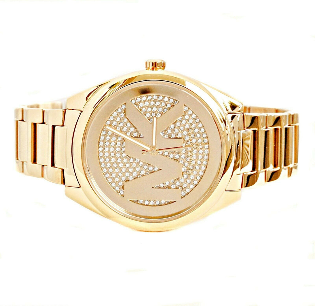 Michael Kors Janelle Quartz Gold Dial Gold Steel Strap Watch For Women - MK7088 Buy Now By Michael Kors