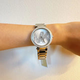 Michael Kors Parker Quartz Silver Dial Silver Steel Strap Watch For Women - MK6658 Buy Now By Michael Kors