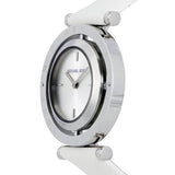 Michael Kors Averi Silver Dial White Leather Strap Watch for Women - MK2524 Buy Now By Michael Kors