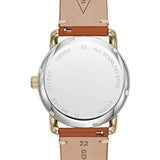 Fossil The Commuter Twist Black Dial Brown Leather Strap Watch for Men - ME1166 Buy Now By Fossil