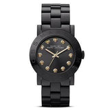 Marc Jacobs Amy Black Dial Black Steel Strap Watch for Women - MBM8595 Buy Now By Marc Jacobs