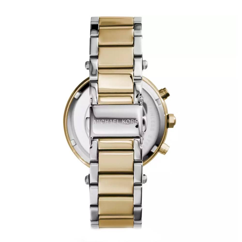 Michael Kors Parker White Dial Two Tone Steel Strap Watch for Women - MK5626 Buy Now By Michael Kors