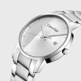 Calvin Klein City Chronograph Silver Dial Silver Steel Strap Watch for Men - K2G2G14X Buy Now By Calvin Klein