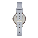 Emporio Armani White Dial Light Blue Leather Strap Watch For Women - AR11002 Buy Now By Emporio Armani