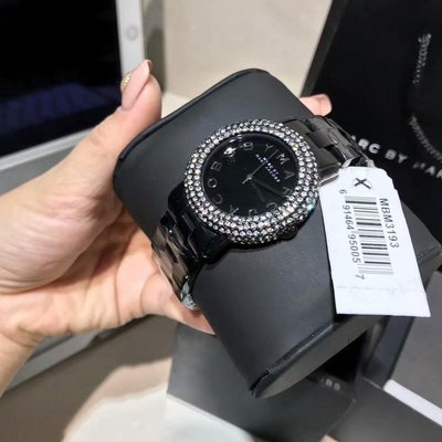 Marc Jacobs Marci Black Dial Black Steel Dial Strap Watch for Women - MBM3193 Buy Now By Marc Jacobs