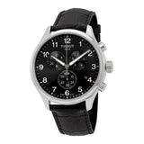 Tissot Chrono XL Classic Black Dial Black Leather Strap Watch For Men - T116.617.16.057.00 Buy Now By Tissot