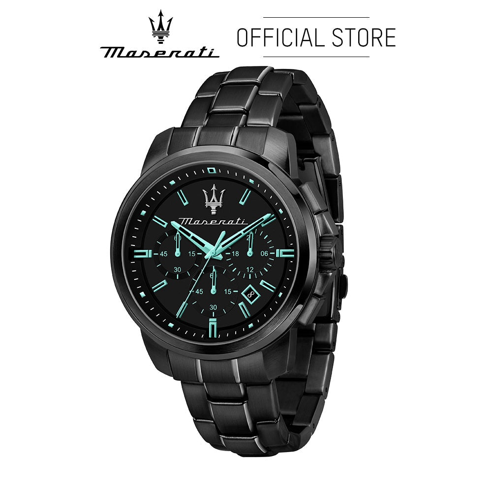 Maserati Aqua Edition Quartz Precision Chronograph Black Dial Watch For Men - R8873644003 Buy Now By Maserati